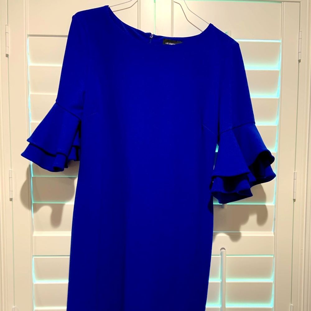 Liz Claiborne size 14 royal blue dress